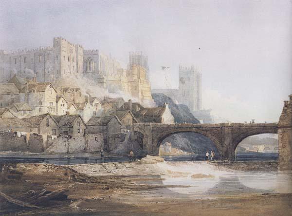 Samuel Prout Part of Durham Bridge (mk47) oil painting picture